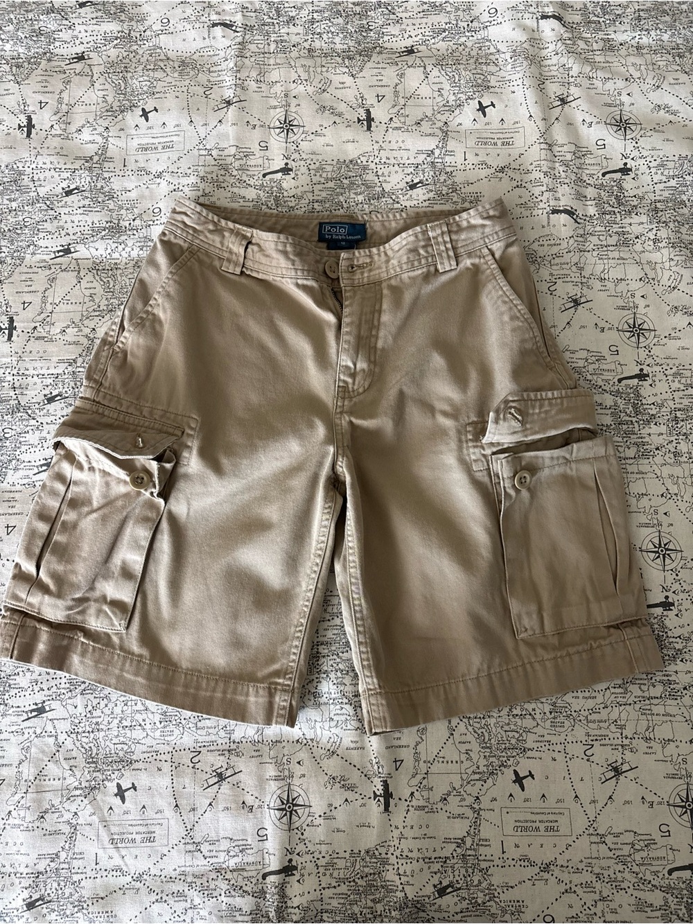 Polo by Ralph Lauren Boys Khaki Cargo Shorts